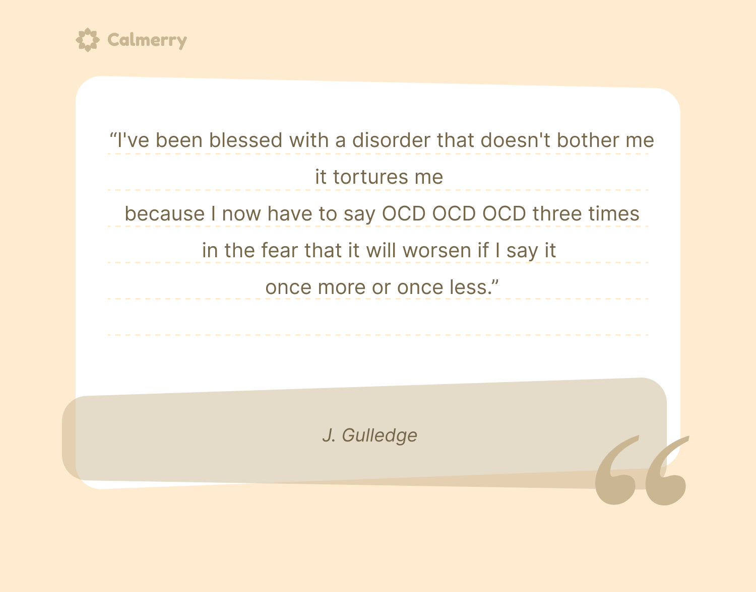 ocd quotes