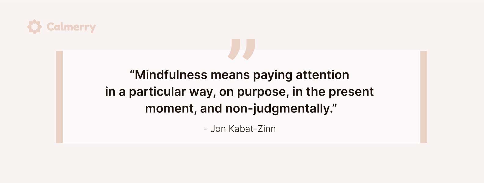 mindfulness kabat zinn quote