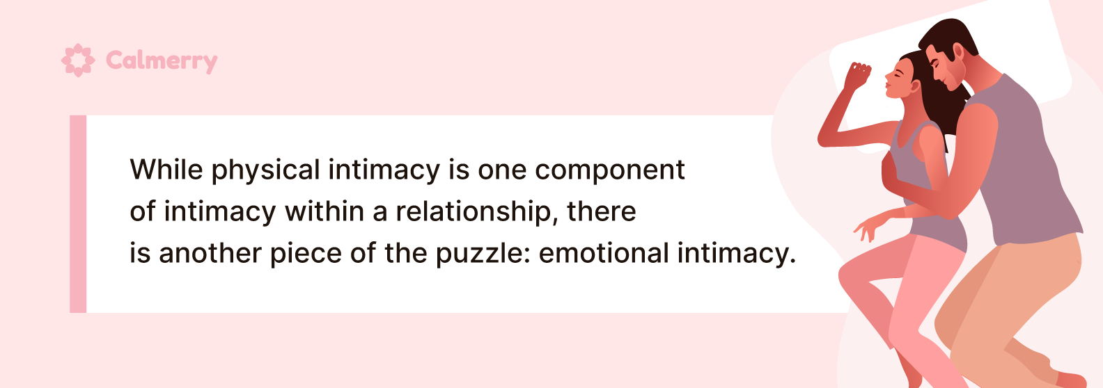 physical intimacy and emotional intimacy