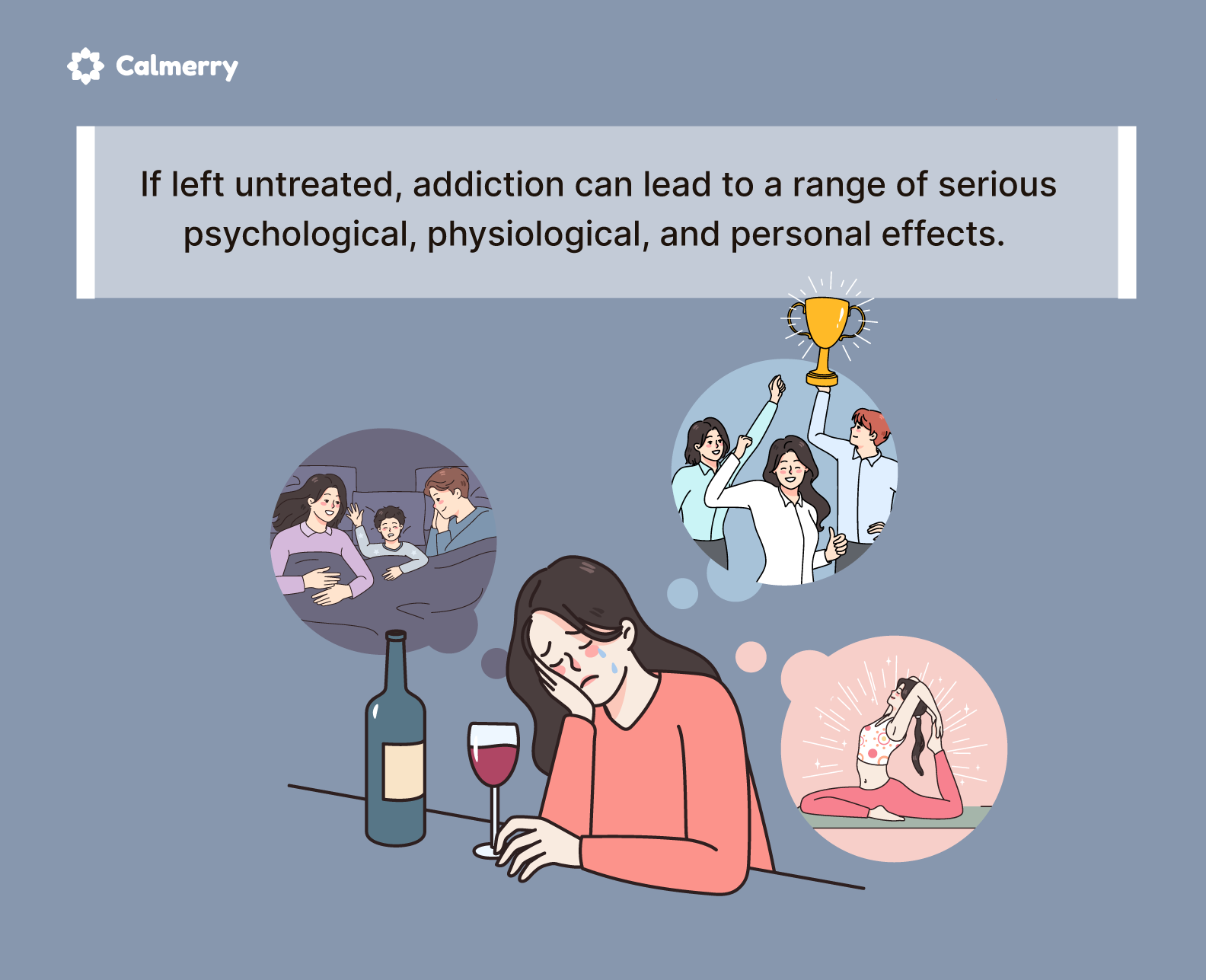 addiction can lead to a range of serious psychological, physiological, and personal effects