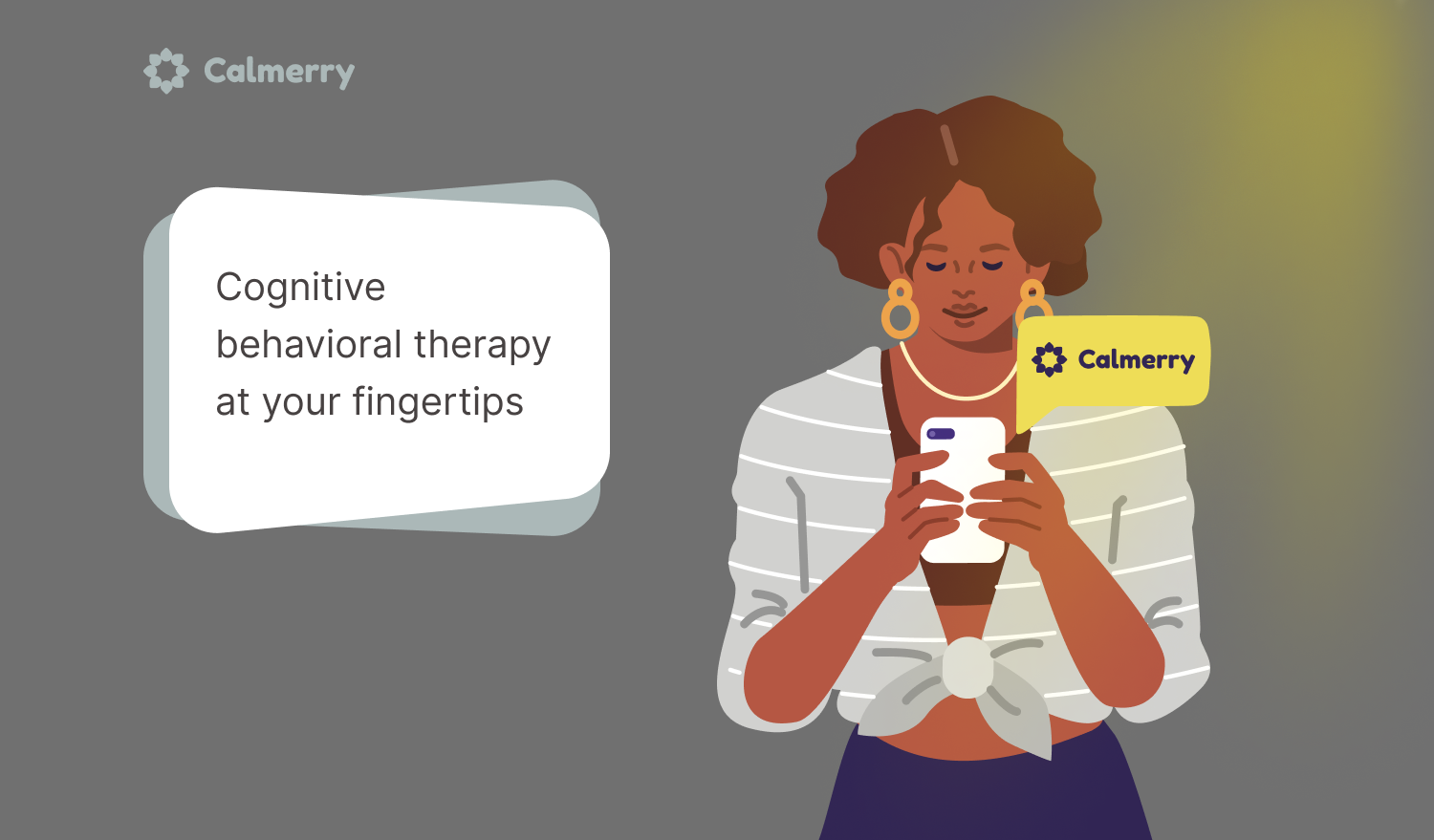 Cognitive behavioral therapy at your fingertips